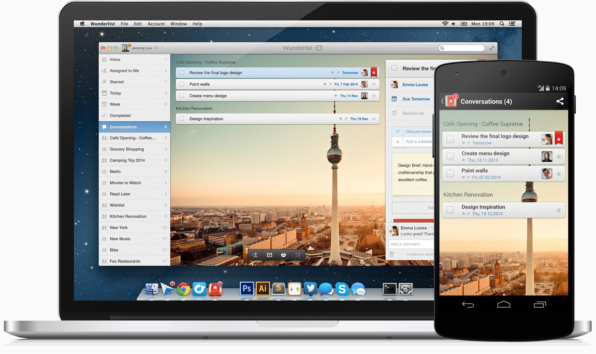 4 wunderlist